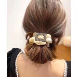 ビジューシュシュ大人っぽいパールヘアゴム | Miniministore | 詳細画像9