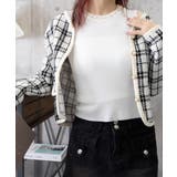パール付きトップスノースリーブニット夏服 | Miniministore | 詳細画像16