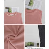 パール付きトップスノースリーブニット夏服 | Miniministore | 詳細画像28 