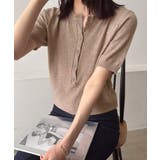 サマーニット Vネックニットトップス韓国 | Miniministore | 詳細画像25 