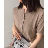 サマーニット Vネックニットトップス韓国 | Miniministore | 詳細画像26 