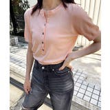 サマーニット Vネックニットトップス韓国 | Miniministore | 詳細画像30 