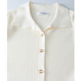 秋冬ニットトップス レディースニットポロ | Miniministore | 詳細画像27 