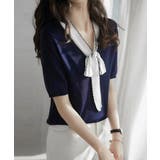 ボウタイニット リボンタイ サマーニット | Miniministore | 詳細画像2 