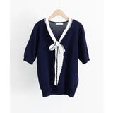 ボウタイニット リボンタイ サマーニット | Miniministore | 詳細画像22 