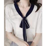 ボウタイニット リボンタイ サマーニット | Miniministore | 詳細画像7 