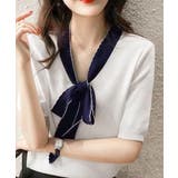 ボウタイニット リボンタイ サマーニット | Miniministore | 詳細画像8 