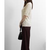 ジャカードレーストップス シアーブラウス | Miniministore | 詳細画像16 