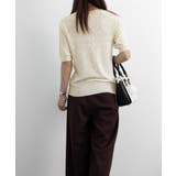 ジャカードレーストップス シアーブラウス | Miniministore | 詳細画像17 