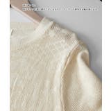 ジャカードレーストップス シアーブラウス | Miniministore | 詳細画像21 