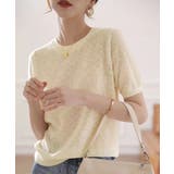 ジャカードレーストップス シアーブラウス | Miniministore | 詳細画像6 