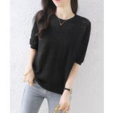 ジャカードレーストップス シアーブラウス | Miniministore | 詳細画像7 