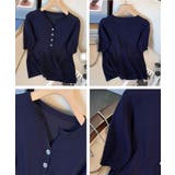 ニットトップス 半袖Vネックサマーニット | Miniministore | 詳細画像14