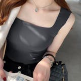 カップ付きタンクトップ シームレス 韓国 | Miniministore | 詳細画像13