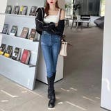 カップ付きタンクトップ シームレス 韓国 | Miniministore | 詳細画像9