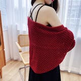 ニットカーディガン レディース ショール | Miniministore | 詳細画像19
