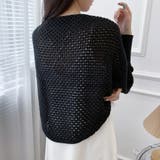 ニットカーディガン レディース ショール | Miniministore | 詳細画像6