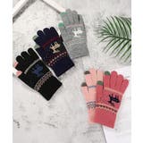 トナカイ柄手袋タッチパネル対応ニット手袋 | Miniministore | 詳細画像16