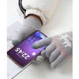 トナカイ柄手袋タッチパネル対応ニット手袋 | Miniministore | 詳細画像9