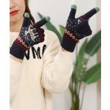 裏起毛トナカイ柄手袋タッチパネル対応手袋 | Miniministore | 詳細画像11