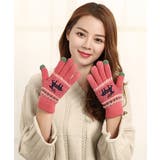 裏起毛トナカイ柄手袋タッチパネル対応手袋 | Miniministore | 詳細画像18