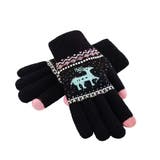 裏起毛トナカイ柄手袋タッチパネル対応手袋 | Miniministore | 詳細画像24