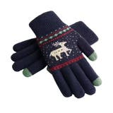 裏起毛トナカイ柄手袋タッチパネル対応手袋 | Miniministore | 詳細画像26