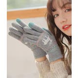 裏起毛トナカイ柄手袋タッチパネル対応手袋 | Miniministore | 詳細画像9