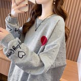 トレーナーレディーススウェットシャツ韓国 | Miniministore | 詳細画像14 