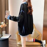 レイヤード風 スウェット 薄手トレーナー | Miniministore | 詳細画像6 