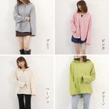 ハーフジップパーカー サイドスリット | Miniministore | 詳細画像2