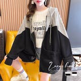 ジップアップパーカーレディーススウェット | Miniministore | 詳細画像1 