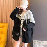 ジップアップパーカーレディーススウェット | Miniministore | 詳細画像6 