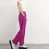 ドレープストレートパンツ レディース美脚 | Miniministore | 詳細画像20 