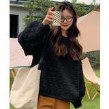 キルティングトレーナー レディース 韓国 | Miniministore | 詳細画像2
