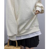 重ね着風トレーナー レディーススウェット | Miniministore | 詳細画像13