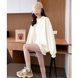 重ね着風トレーナー レディーススウェット | Miniministore | 詳細画像3