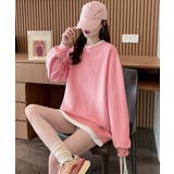 重ね着風トレーナー レディーススウェット | Miniministore | 詳細画像5
