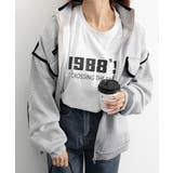 ジップアップパーカー 裏微起毛スウェット | Miniministore | 詳細画像12 