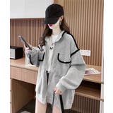ジップアップパーカー 裏微起毛スウェット | Miniministore | 詳細画像2 