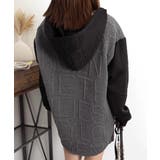 エンボスロゴパーカー韓国風前開きパーカー | Miniministore | 詳細画像16 