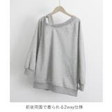 ワンショルダースウェットレディース韓国風 | Miniministore | 詳細画像17