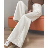 フレアデニムパンツ ハイウエスト美脚脚長 | Miniministore | 詳細画像5