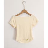 オフショルTシャツ 胸元ドレープトップス | Miniministore | 詳細画像37