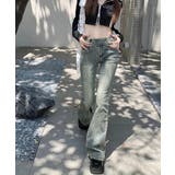 セミフレアデニムパンツ ヴィンテージ風 | Miniministore | 詳細画像10 