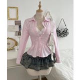 ストライプ柄シャーリングシャツ襟付き長袖 | Miniministore | 詳細画像28 