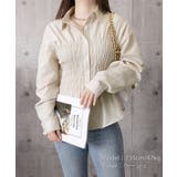 ストライプ柄シャーリングシャツ襟付き長袖 | Miniministore | 詳細画像30 