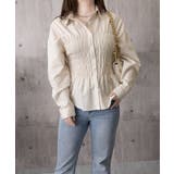 ストライプ柄シャーリングシャツ襟付き長袖 | Miniministore | 詳細画像31 