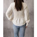 ストライプ柄シャーリングシャツ襟付き長袖 | Miniministore | 詳細画像33 