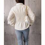 ストライプ柄シャーリングシャツ襟付き長袖 | Miniministore | 詳細画像34 